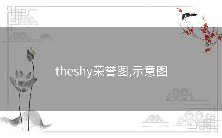 theshy荣誉图,示意图 theshy荣誉图,示意图