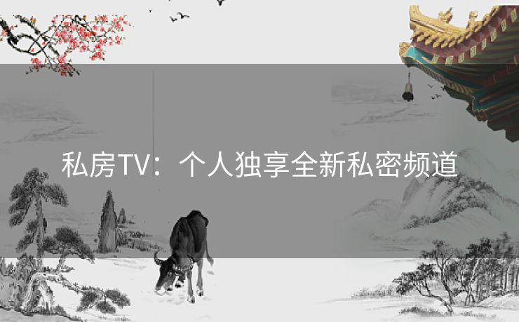 私房TV：个人独享全新私密频道